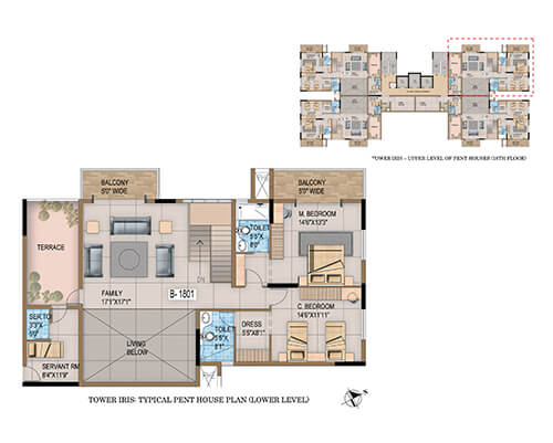 floorplans & masterplan of Sattva Luxuria